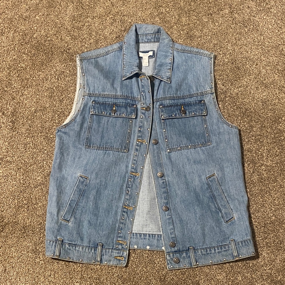 Forever 21 Jean Vest